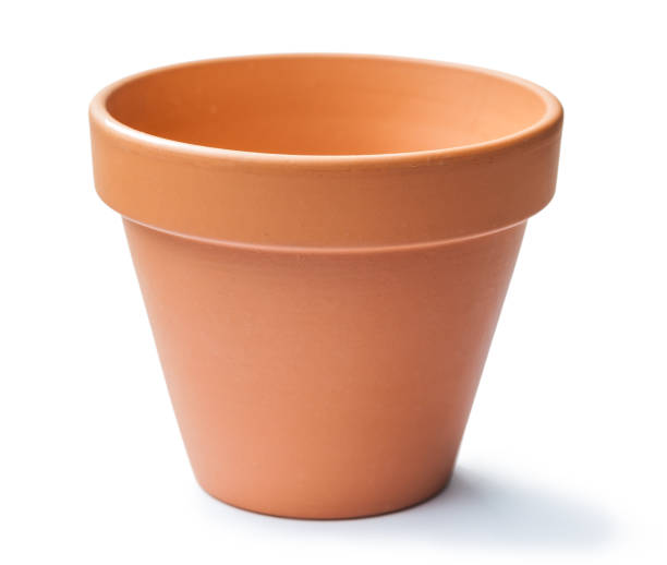 istock brown clay pot isolated on white 1144139024