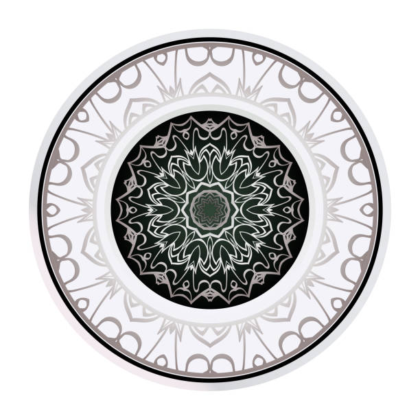 istock Traditional Ornamental Floral Mandala. Vector Illustration. For Coloring Book, Greeting Card, Invitation, Tattoo. Anti-Stress Therapy Pattern. 1144141015