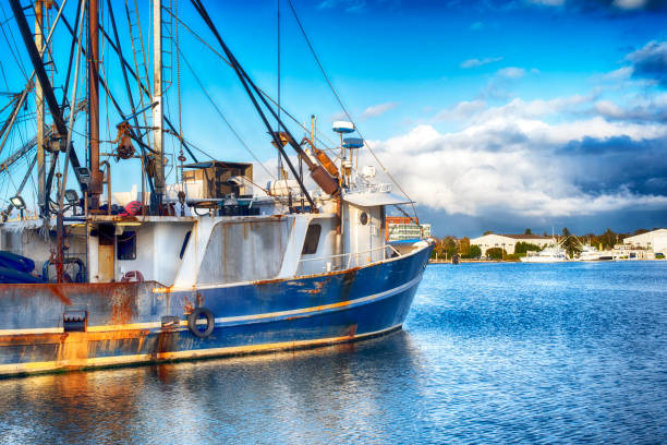 istock Fishing trawler Hyannis Massachusetts 1144144325