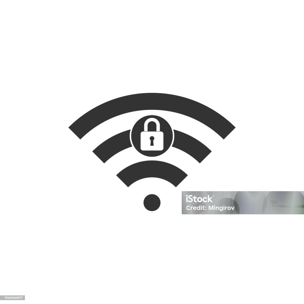 Biểu Tượng Dấu Hiệu Bị Khóa Wifi Bị Cô Lập Ký Hiệu Wifi Mật Khẩu ...