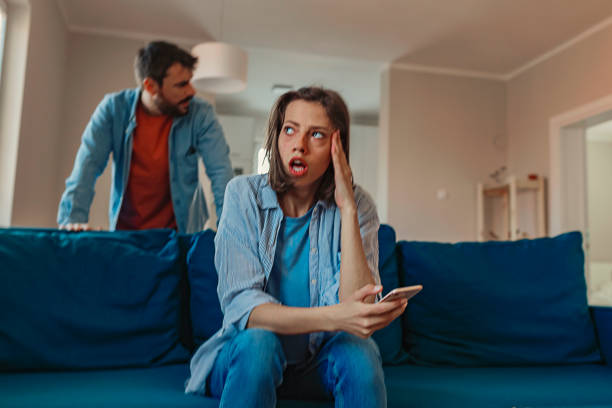 istock They've got frustrations and anger to vent at each other 1144145272