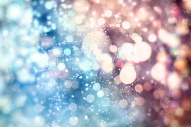 istock Abstract light celebration background with defocused golden lights for Christmas, New Year, Holiday, party 1144153009