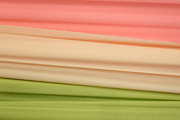 Colorful crepe papers texture as a background.