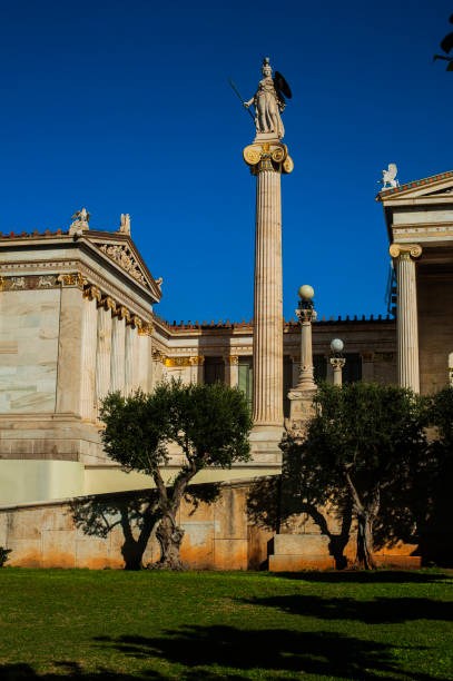 istock The Athens Academy Statue of Athena 1144160668