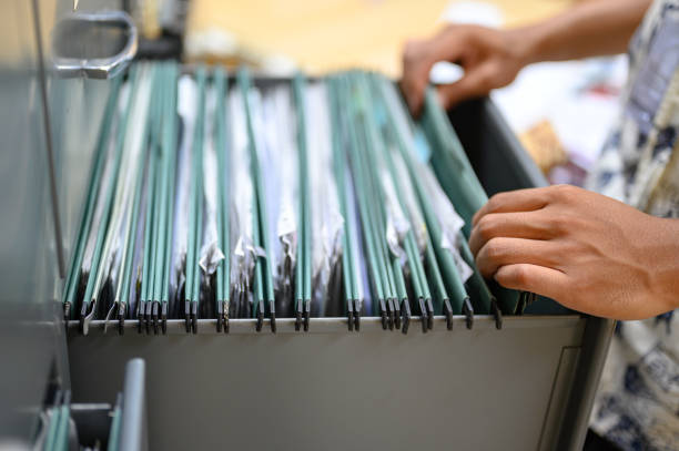 istock File in the office filing cabinet 1144161159