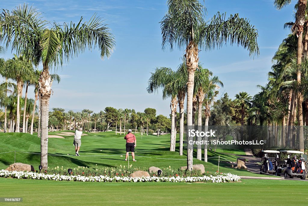 Arizona Golf Resort - Foto stock royalty-free di Adulto