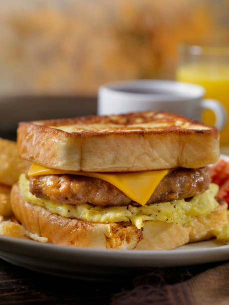 istock French Toast Breakfast Sandwich 1144164432