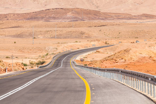 istock Road through the Negev desert 1144167956