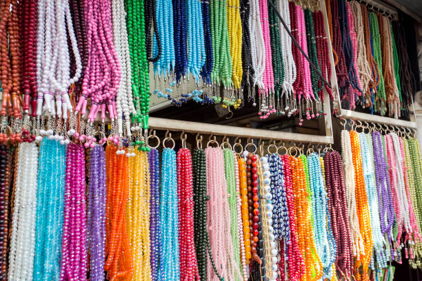 istock Traditional Turkish prayer beads tesbih and colorful bead 1144168018