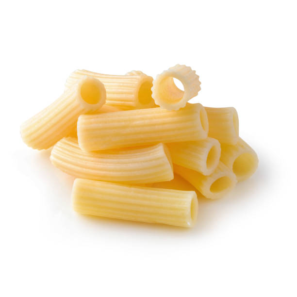 istock Traditional italian pasta Boil until cooked isolated over white background. 1144170987