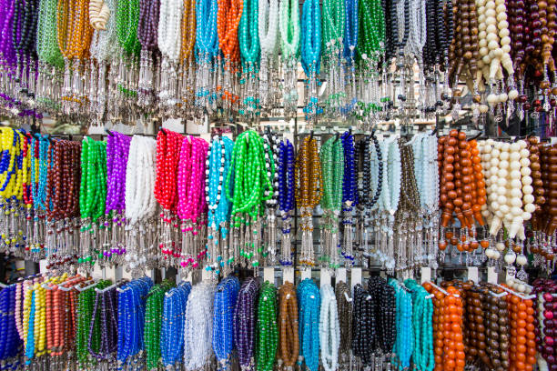 istock Traditional Turkish prayer beads tesbih and colorful bead 1144172257