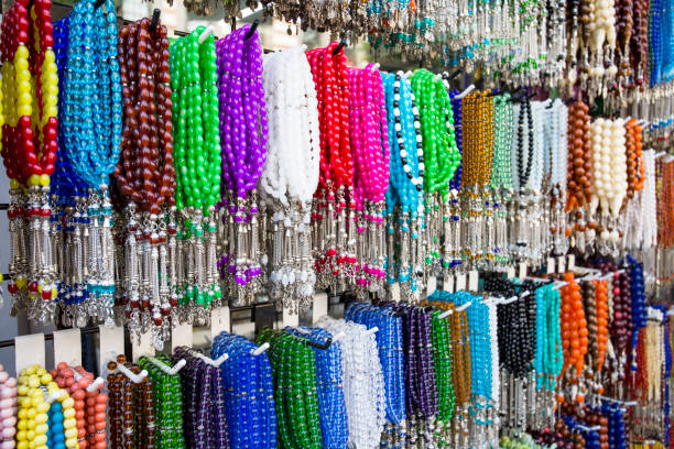 istock Traditional Turkish prayer beads tesbih and colorful bead 1144172414