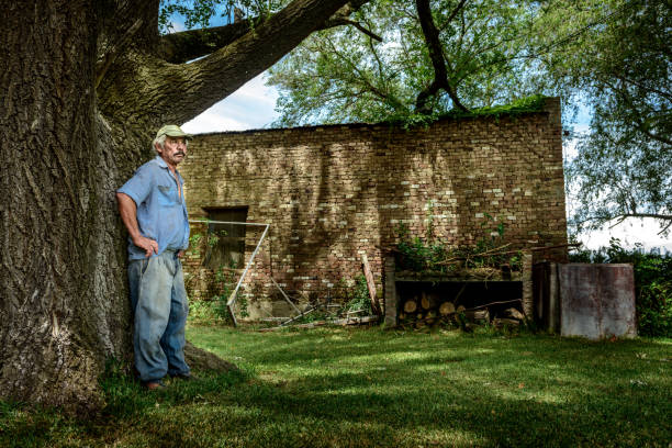 Portrait of Argentine Gaucho at the farm