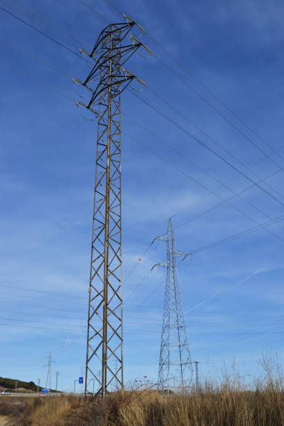 istock Electric laying on the sky. 1144178968