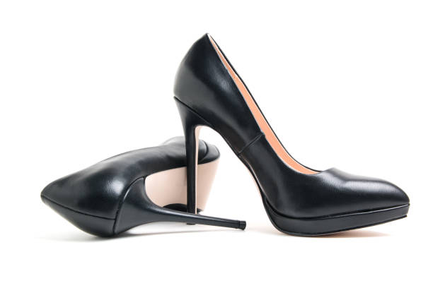 istock women's high-heeled shoes isolated on white background 1144192259