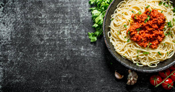istock Spaghetti with Bolognese sauce. 1144194300