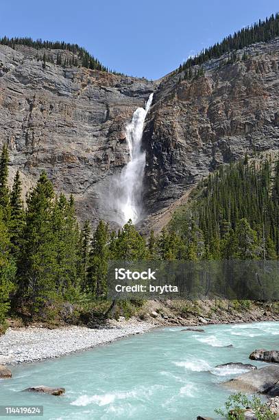 Takkakaw Falls Stock Photo - Download Image Now - Beauty In Nature, British Columbia, Canada