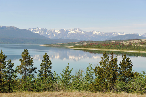 Remote lake in the Chilcotin area of British Columbia,Canada.