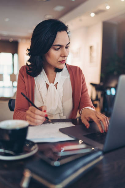 istock Busy businesswoman 1144198338
