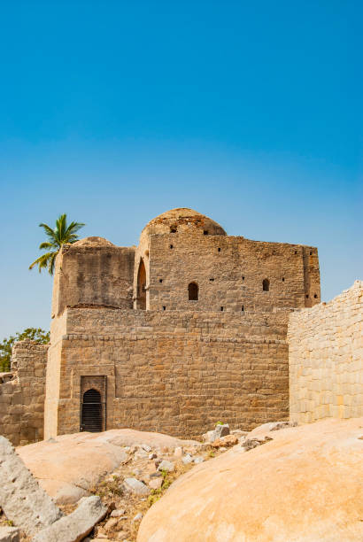 istock Old Ruins  in Hampi in India 1144200163