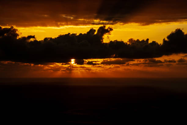 istock Spectacular sunset over the Canary Islands in the Atlantic Ocean 1144205751