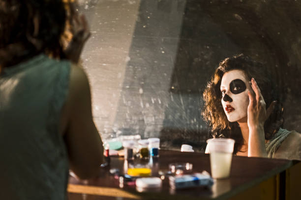 istock Getting ready for show in a make up room 1144211992