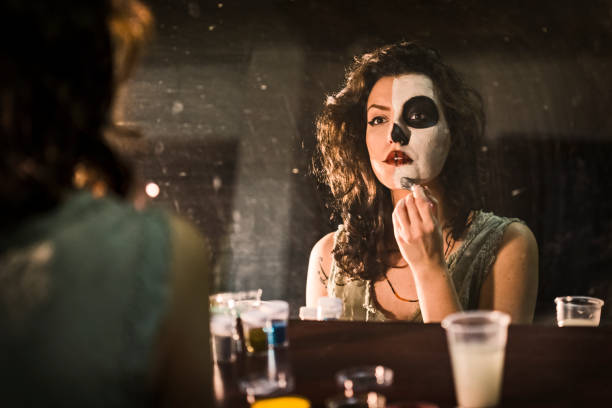 istock Getting ready for show in a make up room 1144212013