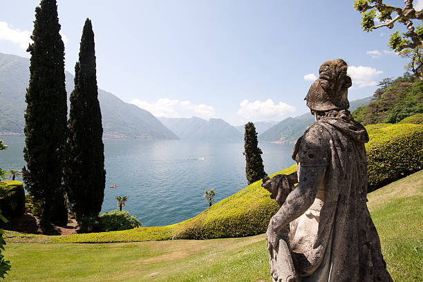 villa del balbianello - lenno foto e immagini stock