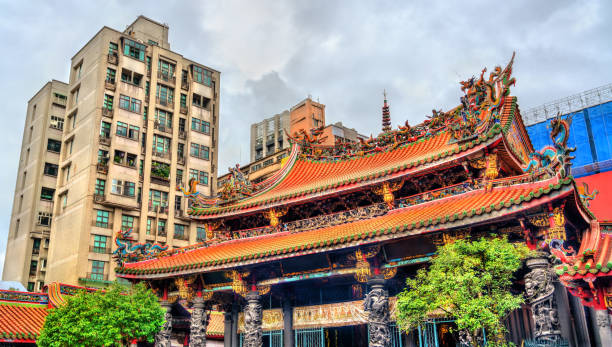 istock Longshan Temple in Taipei, Taiwan 1144221094