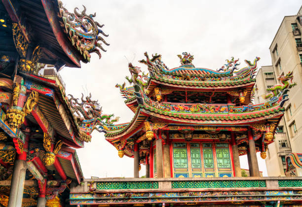 istock Longshan Temple in Taipei, Taiwan 1144221111