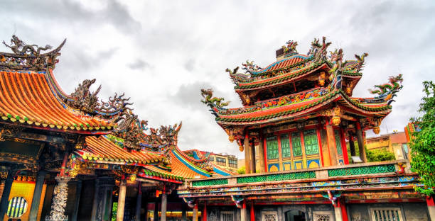 istock Longshan Temple in Taipei, Taiwan 1144221126