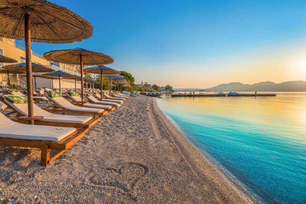 istock Beach in Lefkada island in summertime 1144224060