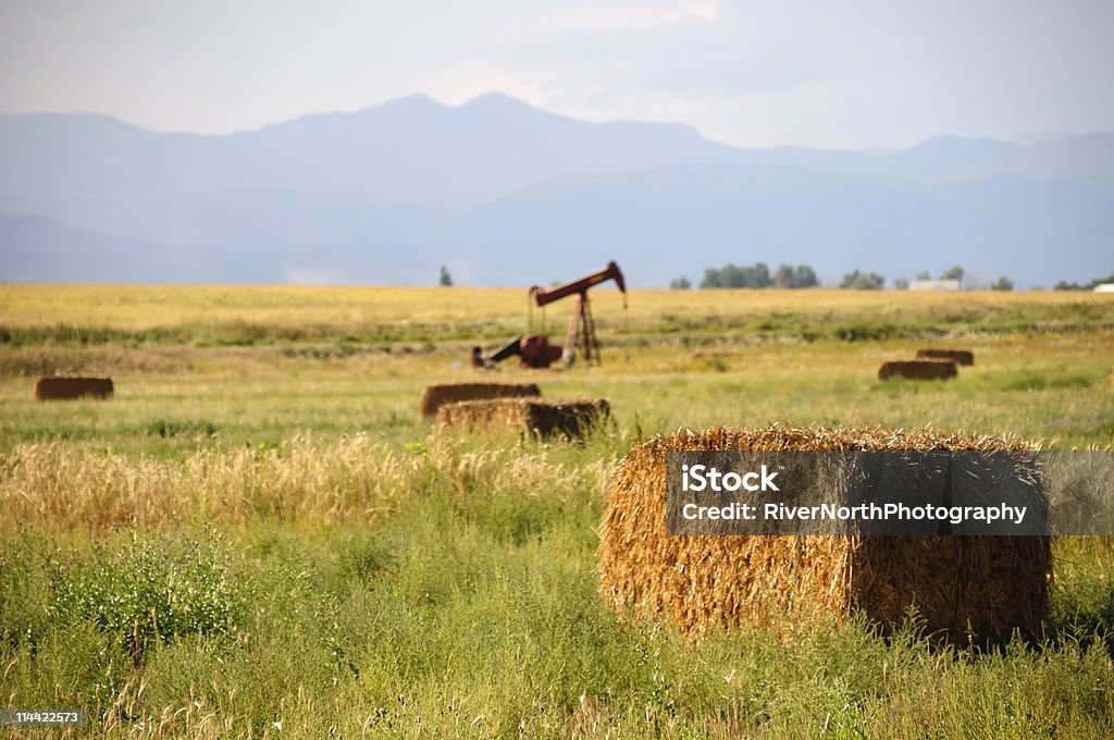 Colorado Farm - Lizenzfrei Bohrinsel Stock-Foto