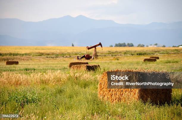 Colorado Farm Stockfoto und mehr Bilder von Bohrinsel - Bohrinsel, Agrarbetrieb, Bedeckter Himmel