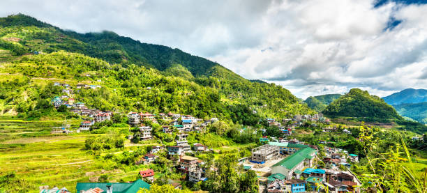 istock Banaue village on Luzon island, Philippines 1144228636