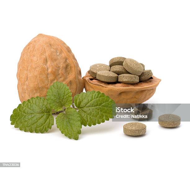 Herbal Pills Stock Photo - Download Image Now - Alternative Medicine, Color Image, Cut Out