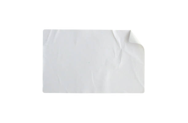 istock Sticker label isolated on white background with clipping path 1144235178