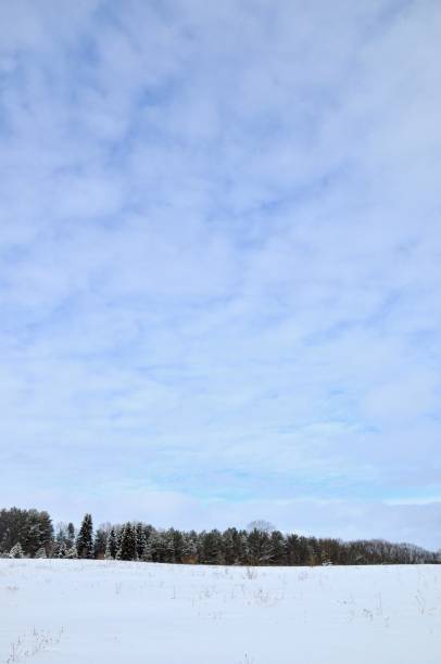 istock Winter Snow and Blue Sky 1144241644