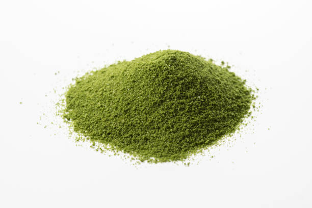 istock Green juice powder 1144242358