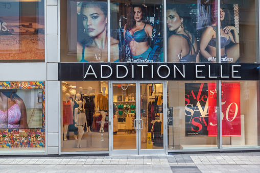 Addition Elle Store Front On The Yonge Street In Toronto Stock Photo -  Download Image Now - iStock