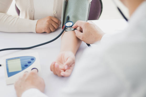 istock Measurement of blood pressure 1144244797
