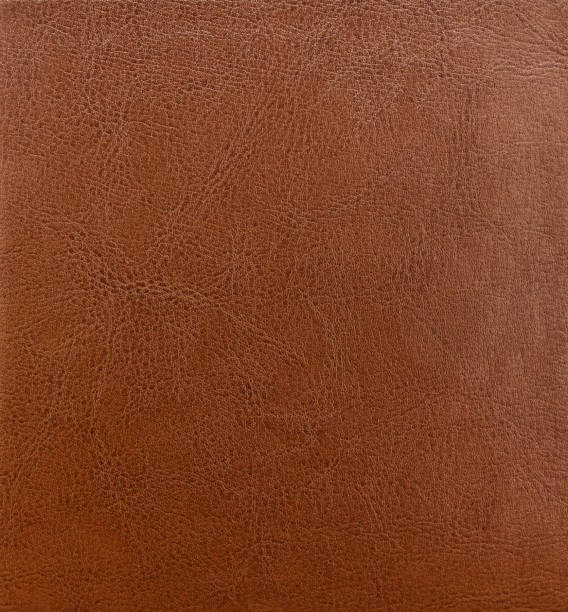 istock Brown leather texture, vintage leather skin texture background 1144245893