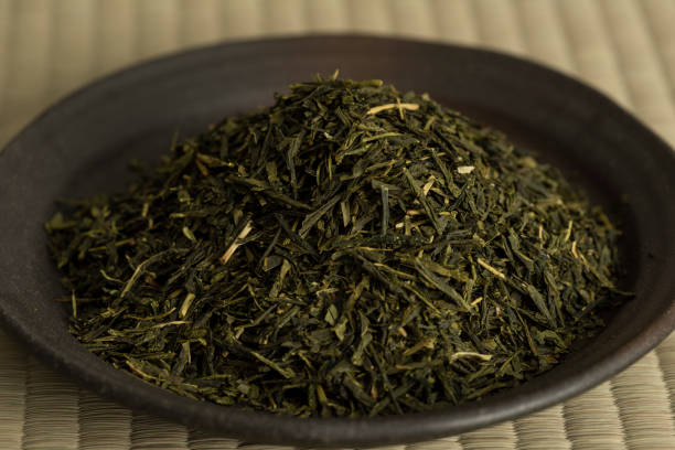 istock Tea leaves filled in a bowl 1144248283