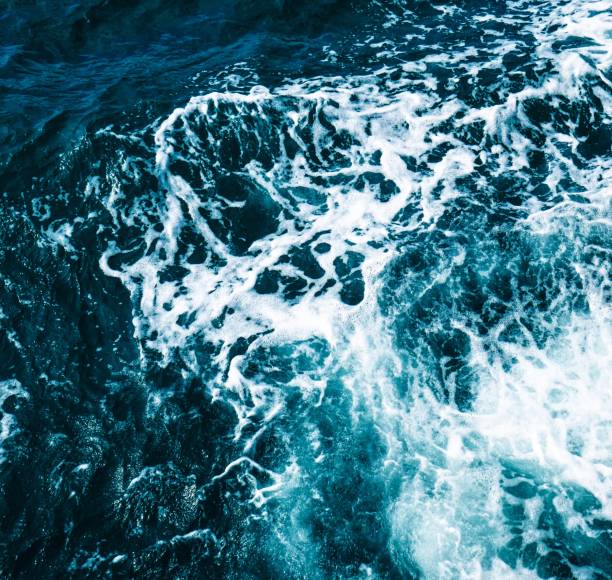 istock Background shot of aqua sea water surface 1144249391