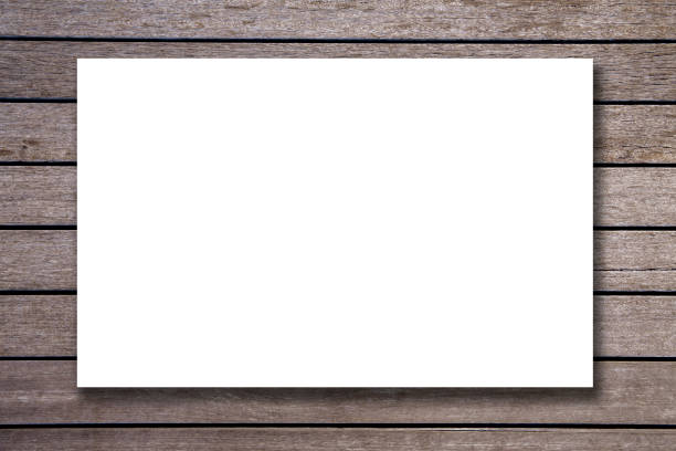 istock blank paper texture on vintage brown wood background 1144254885