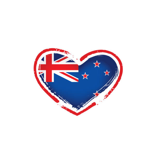 istock New Zealand flag, vector illustration on a white background 1144254978