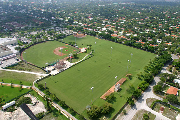 istock Aerial view of a Campus 114425783