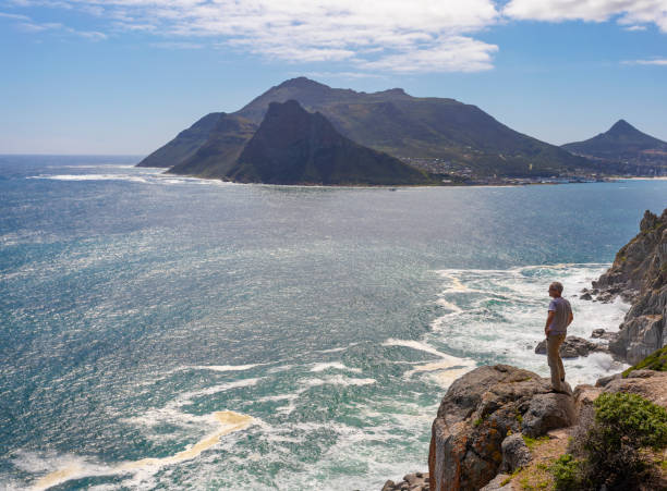 istock Man Looking at the View From a Clifftop 1144262959