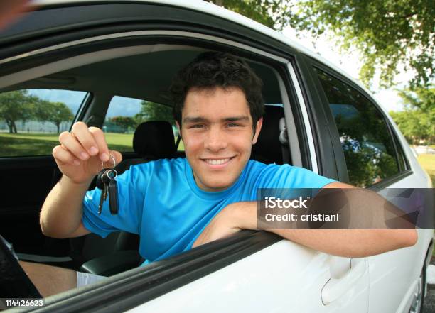 New Car Stock Photo - Download Image Now - Teenager, Car, Adolescence