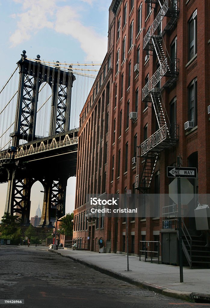 Straße in Brooklyn - Lizenzfrei Brooklyn - New York Stock-Foto